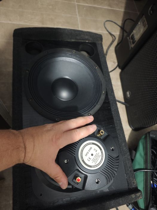 15" Бас каси + 12" двулентови колони