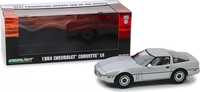 Macheta GREENLIGHT, 1984 Chevrolet Corvette C4 - Silver Metallic 1:18