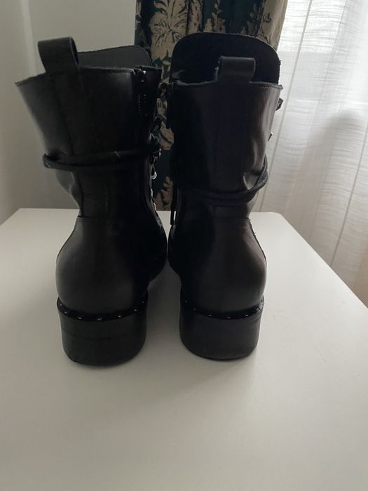 Bocanci dama din piele EVA MINGE ( marime 37)