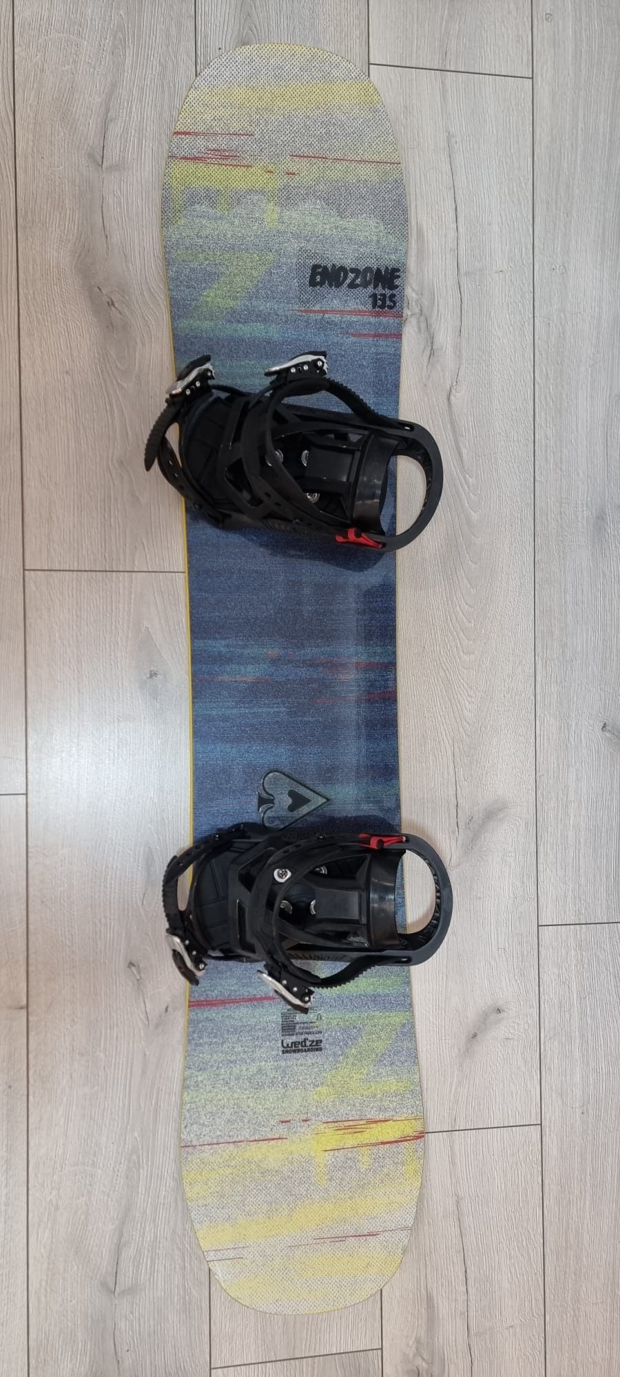 Placa snowboard marimm 135 copii / femei  wedze cu legături aproape no