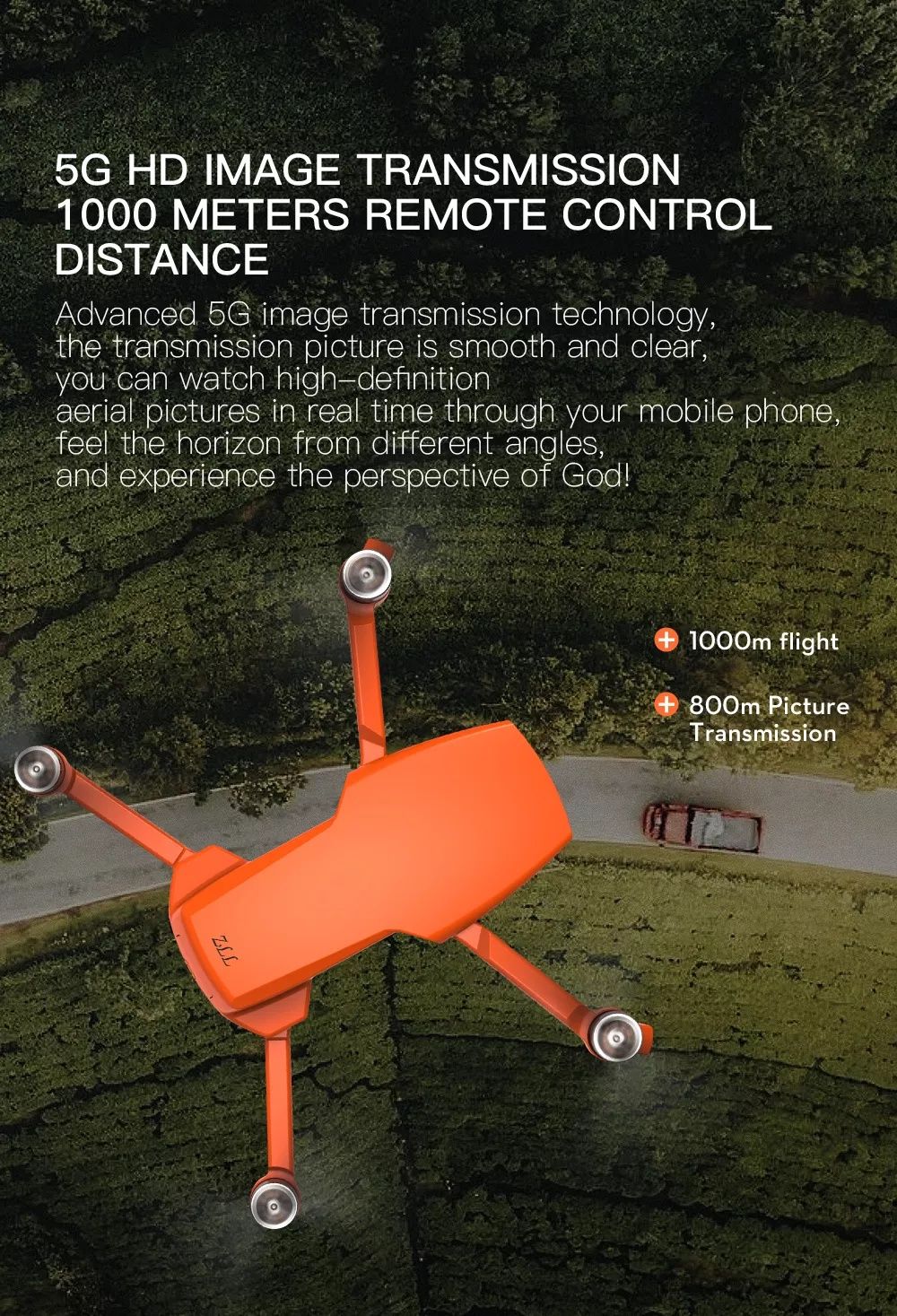 Drona PRO cu GPS,Camera 4K,5G,gimbal 2 axe,20 min, Distanta 1 km, Noua