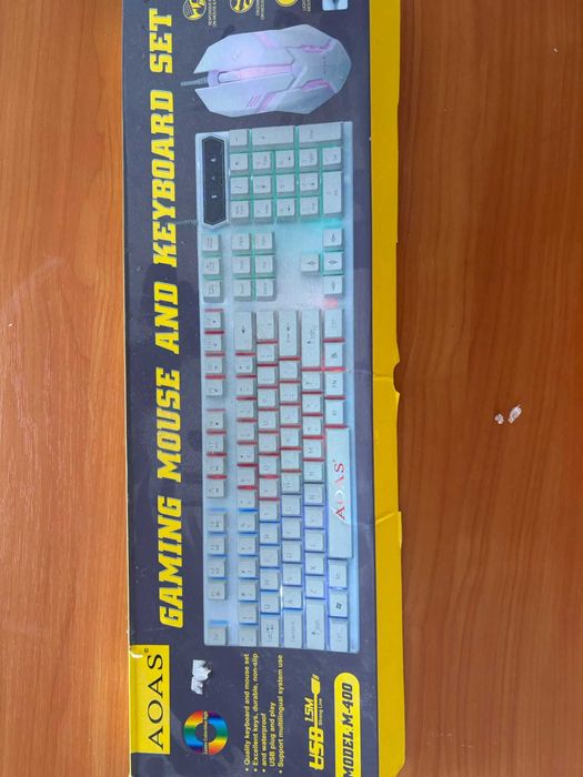 Set Tastatura Mecania RGB (Mouse+Tastatura Mecanica RGB)