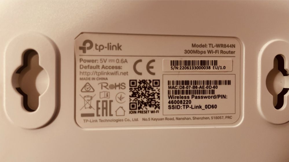 Router wireless TP-Link TL-WR844N Multi-Mode 300 Mbps