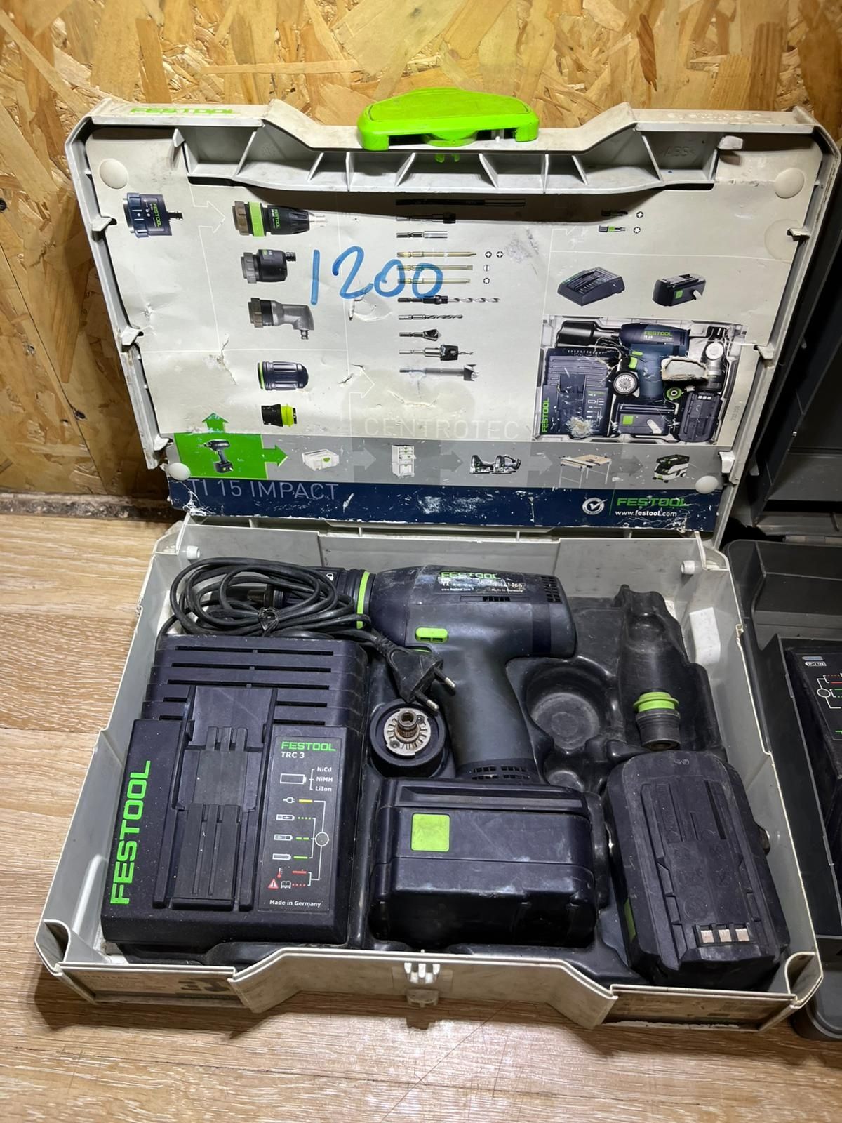 Set filetante festool