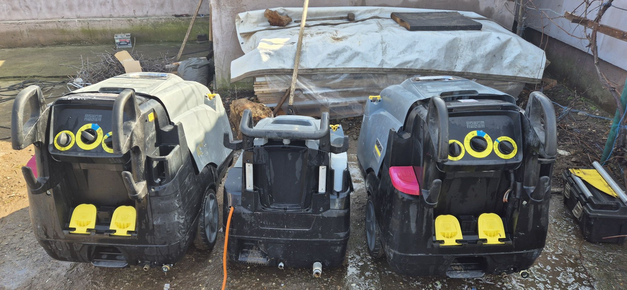 Karcher prof apa calda presiune
