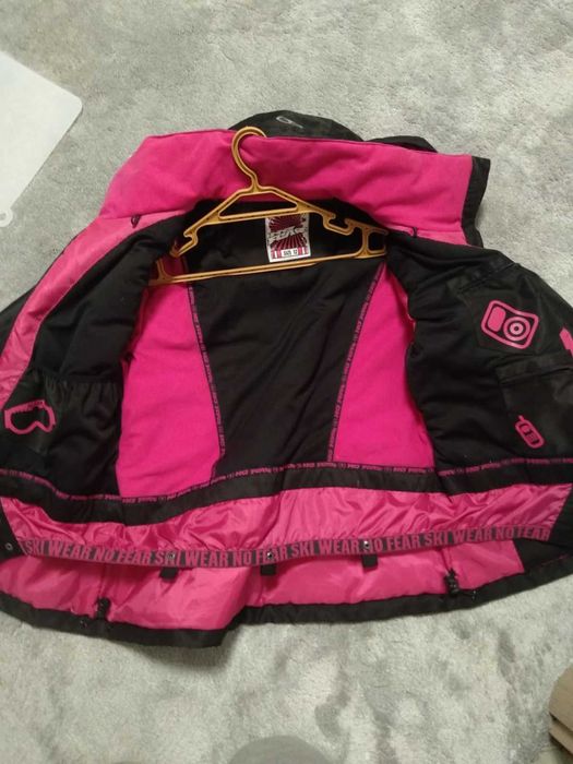 Ски яке дамско дебело розово NO FEAR размер L ( 12 )