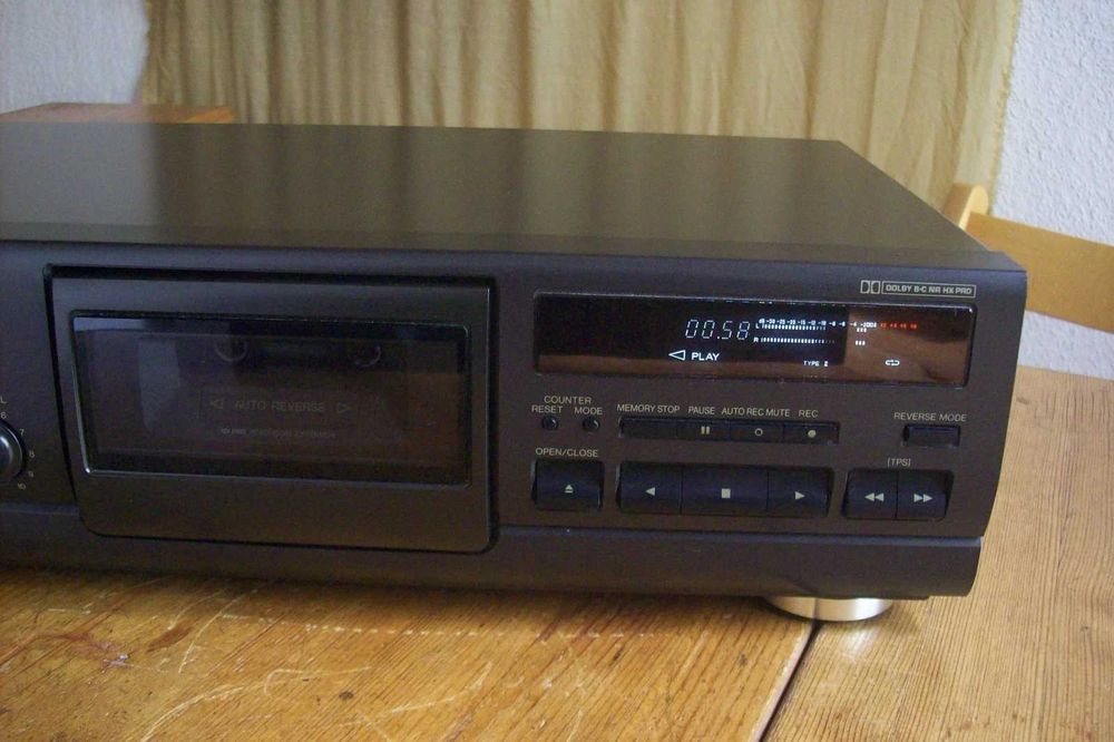 Technics Rs BX501 3 head reverse stereo caseta