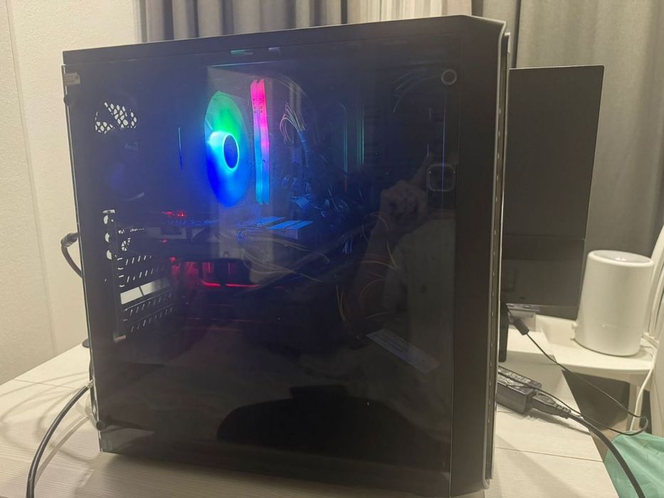 Игровой компьютер пк с монитором