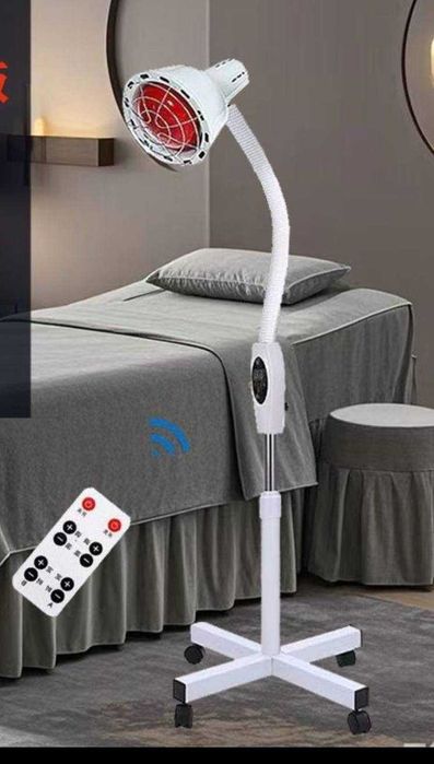 Инфракрасная лампа на стойке с пультом — НОВАЯ