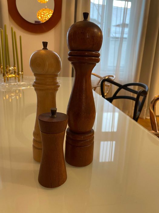 Dansk Design  Rășnițe moara pt sare și piper stil scandinav midcentury