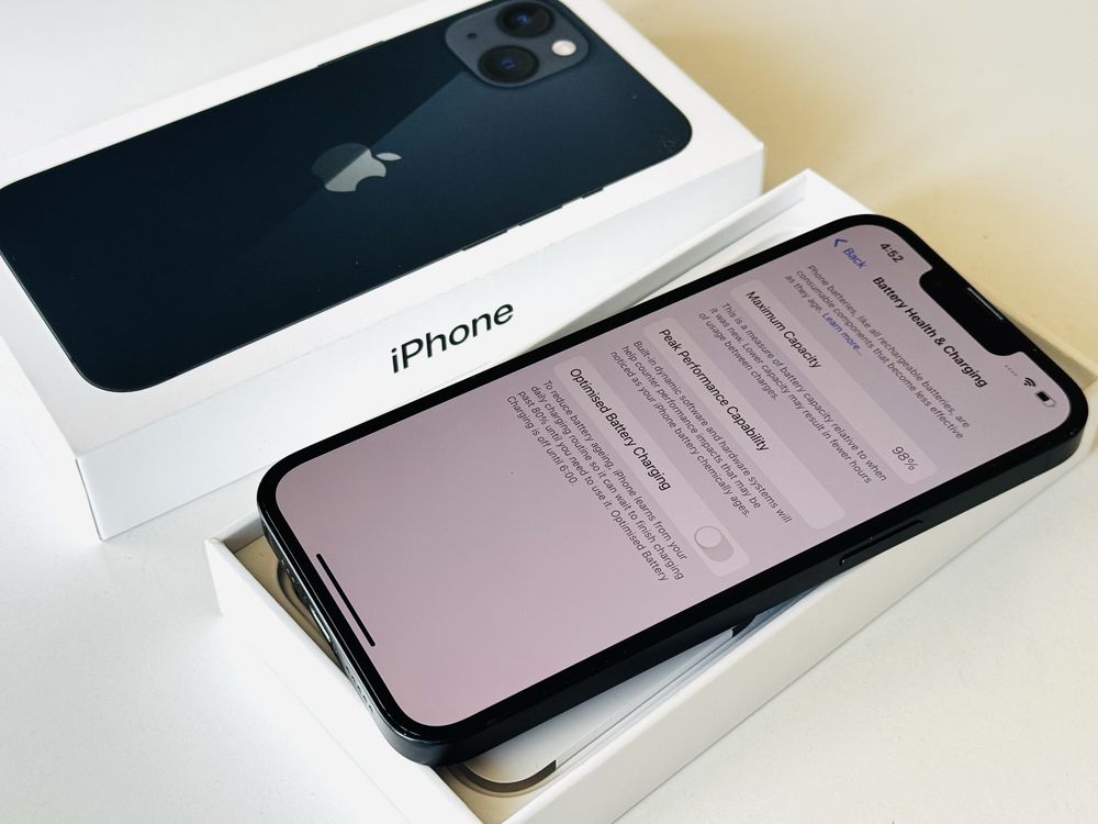 Iphone 13 Mini 128GB Black 98% Батерия ! Гаранция 6 месеца