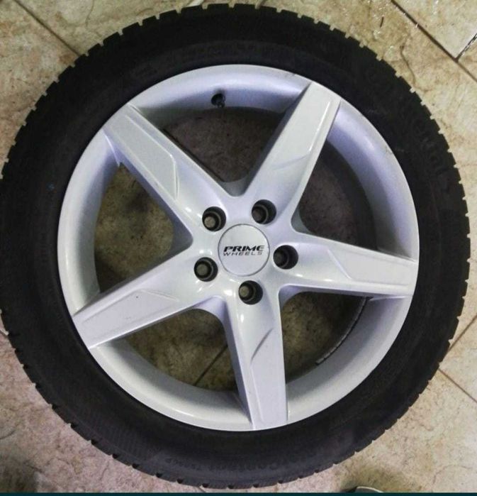 Set SKODA 4 anvelope + jante Continental  215/55/17