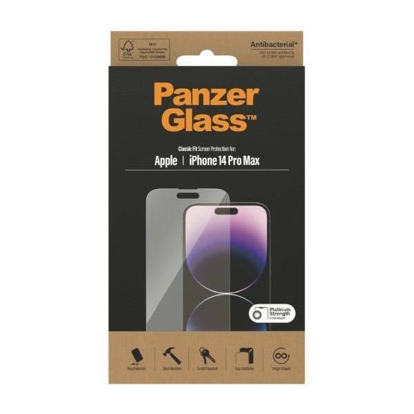 Стъклен протектор PanzerGlassAntibacterial за iPhone 14/14/ Pro/Max