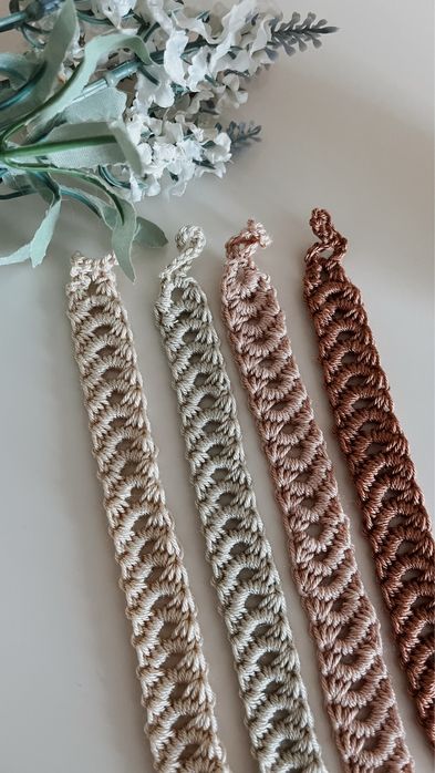 Lănțisor pentru suzeta crosetat