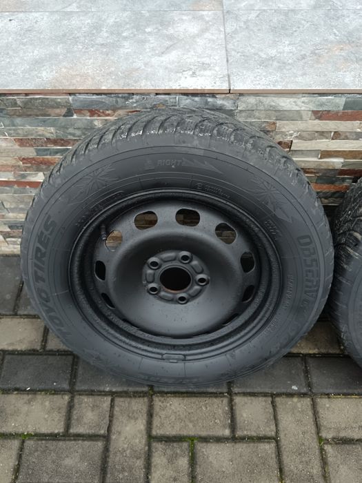 Roti jante cu anvelope M+S 5x108