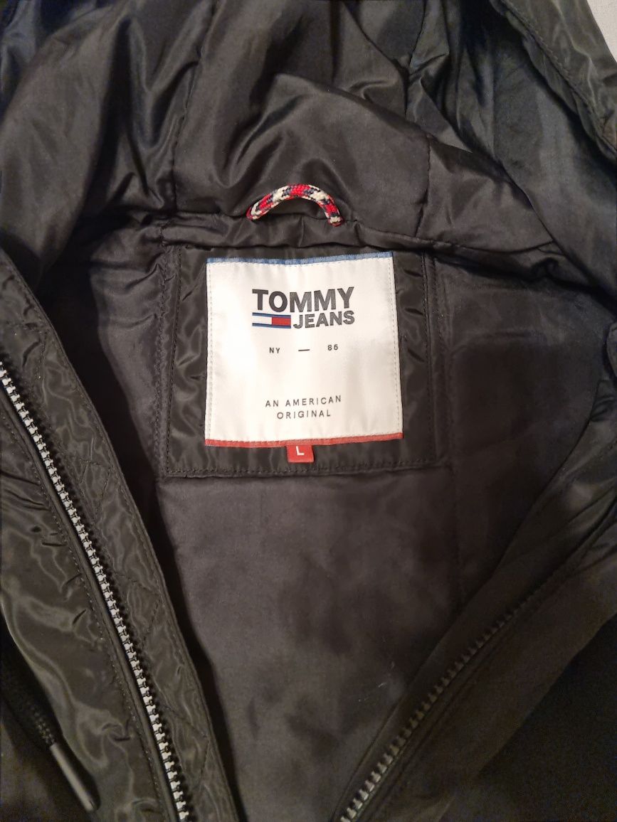 Geaca jacheta Tommy Jeans Colorblock Popover Hilfiger