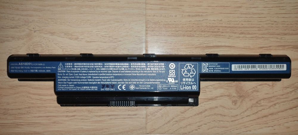 Baterie / Acumulator Laptop Acer E1-531 , E1-571, defect