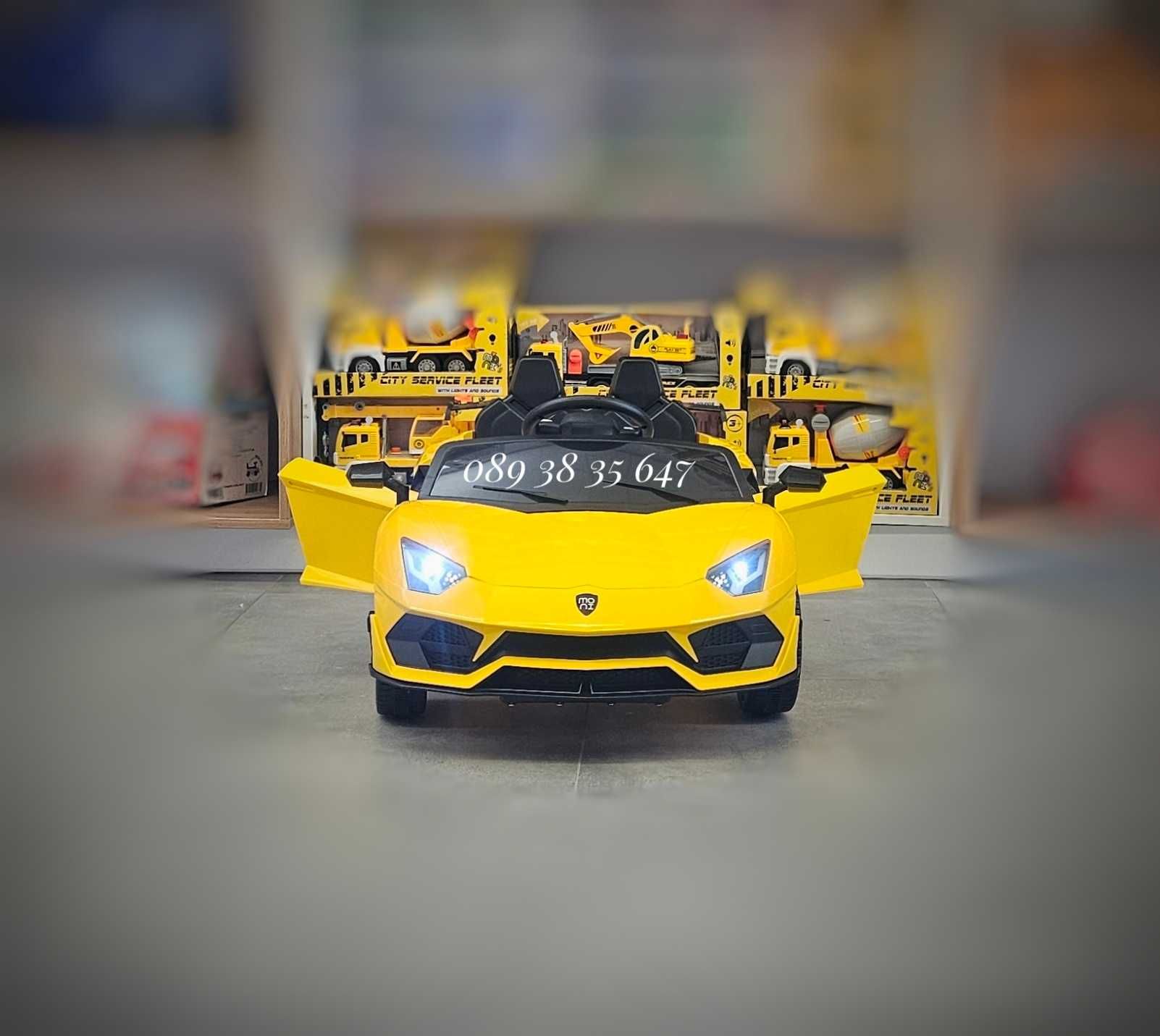 ТОП ЦЕНА!НОВО!Акумулаторна кола Chiara/LAMBORGHINI с 12V батерия,USB