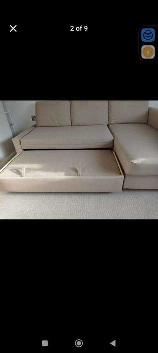 CANAPEA Friheten IKEA se face PAT cu loc DEPOZITARE