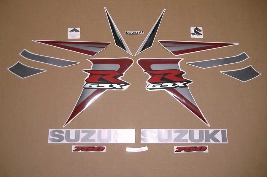 Стикери Сузуки 750 GSXR 2006г.-2007г. Suzuki GSX-R лепенки к6 к7 k6 k7