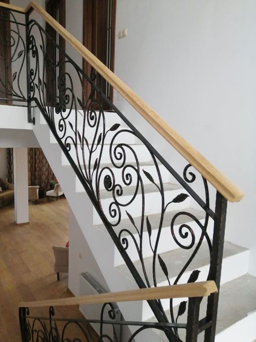 Balustrade si balcon din fier forjat