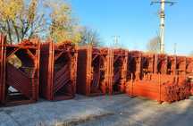 Schela metalica noua, podine metalice imp italia