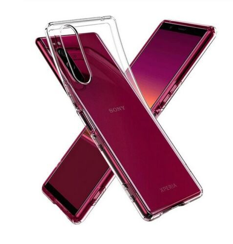 Sony Xperia 1 II / 5 II / 10 II / L4 - Силиконов Прозрачен Кейс 0.5MM