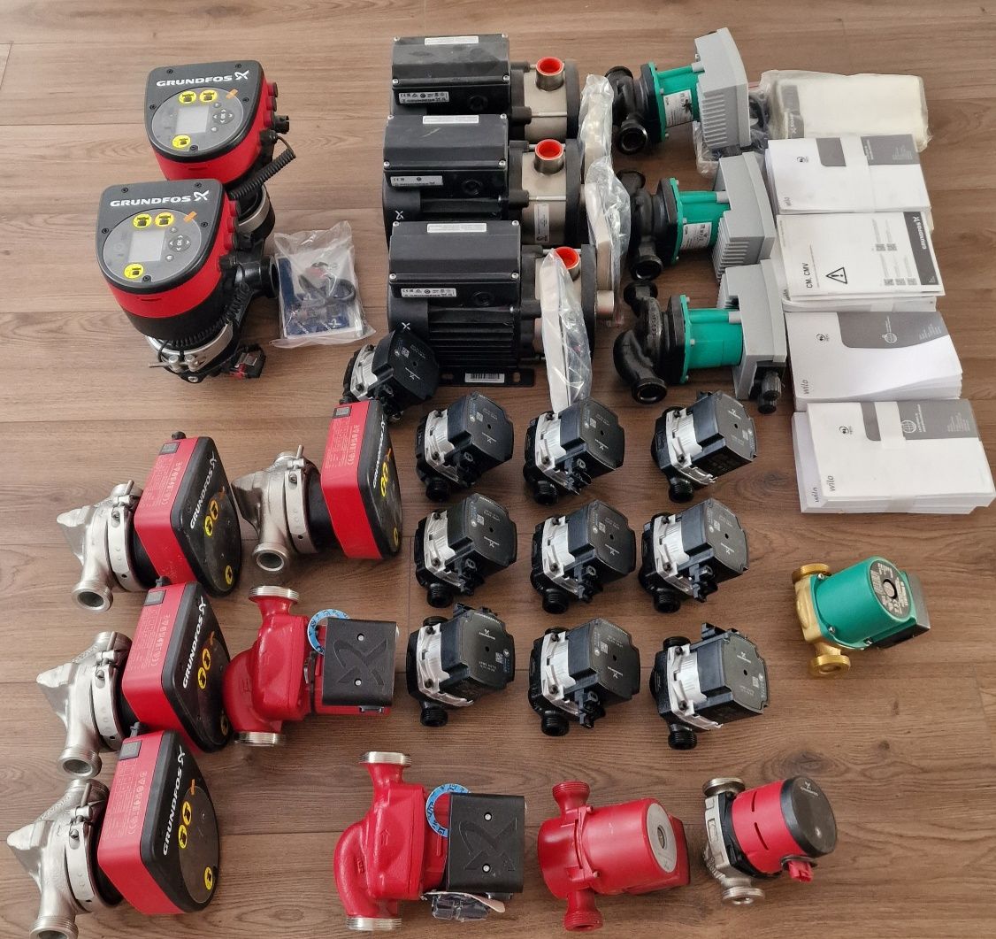 Vând/ Schimb cu auto 4×4 pompe de recirculare apa / GRUNDFOS/WILO