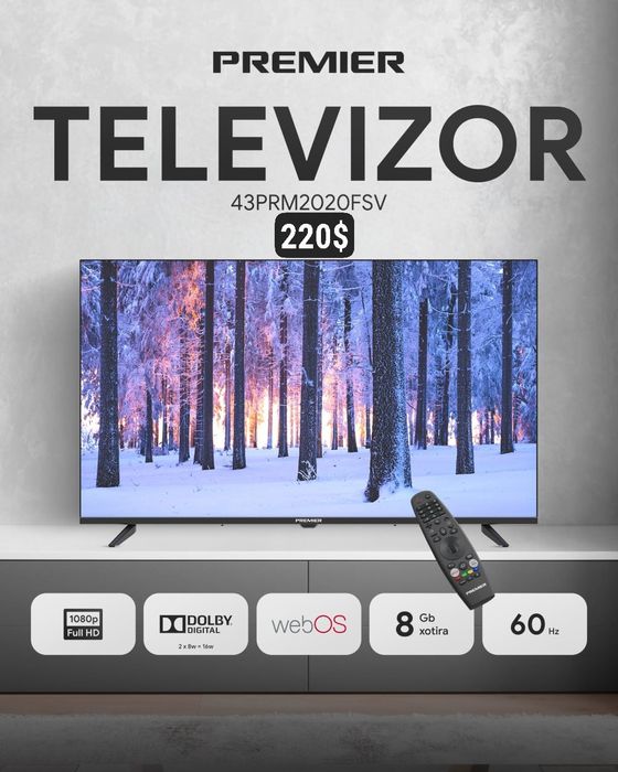 Televizor 43 WebOS Premier