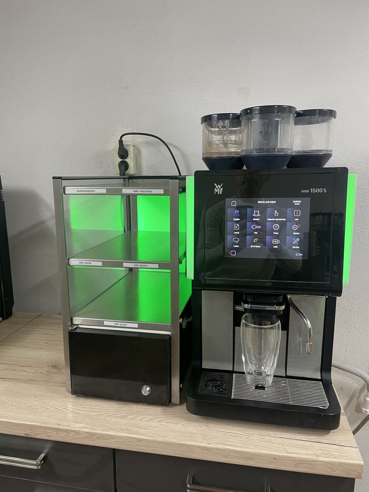 Aparat de cafea WMF 1500S/dynamic milch/factura/garantie