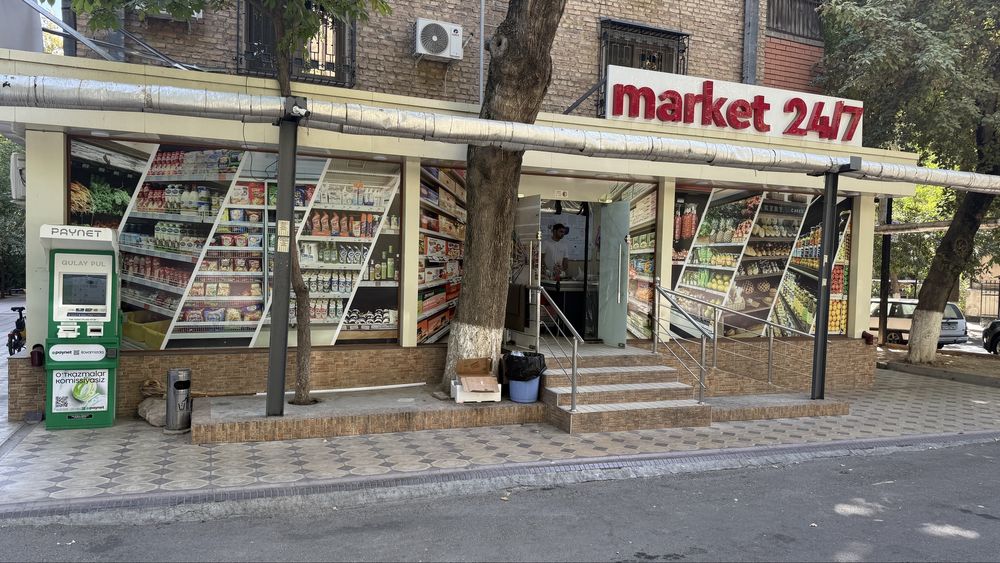 Продам магазин вместе с оборудованием М.Улугбекский р, ул.Оккургон 1-п