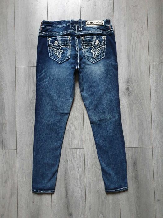 Blugi ROCK REVIVAL "Betty" Easy Ankle Skinny - Marime 29 (Talie 82 cm)