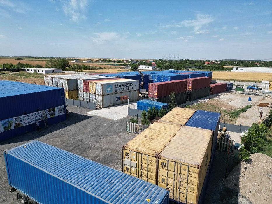 Containere maritime 40 HC maro 2014 10/10 Sfantu Gheorghe