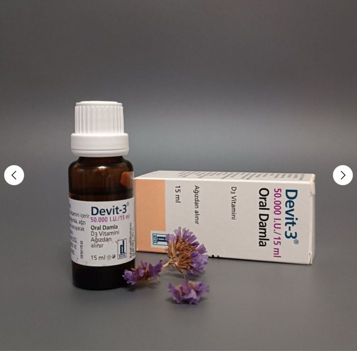 Капли Витамин Д - Девит3, Турция