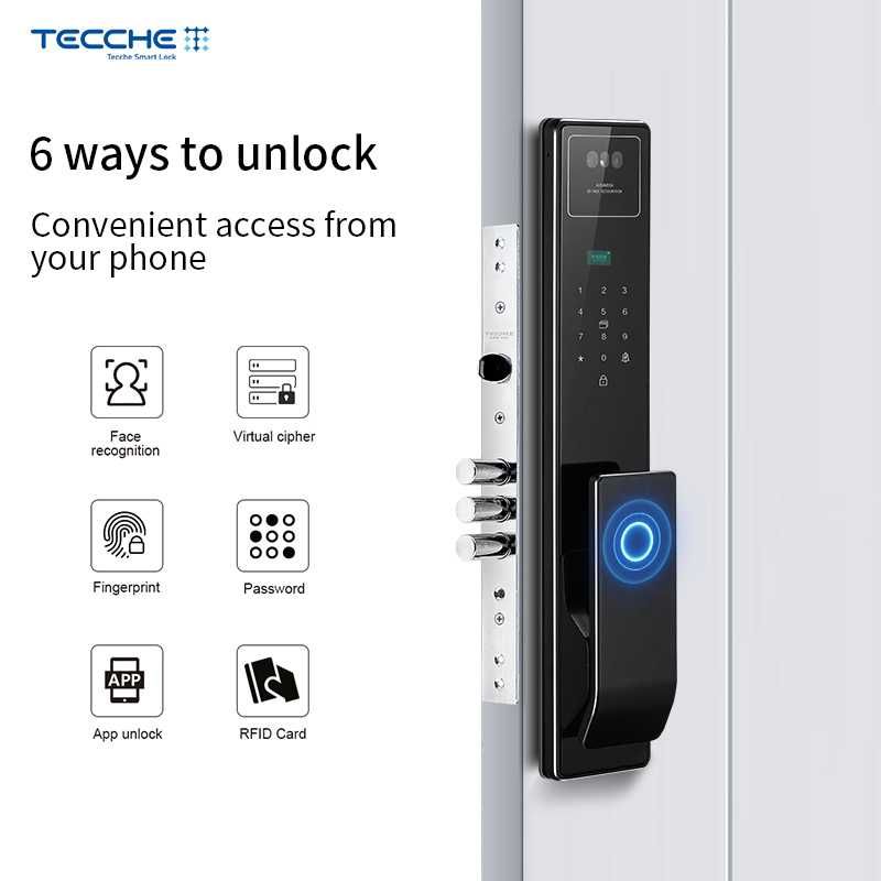 Aqlli qulf Smart Lock Умный замок TECCHE