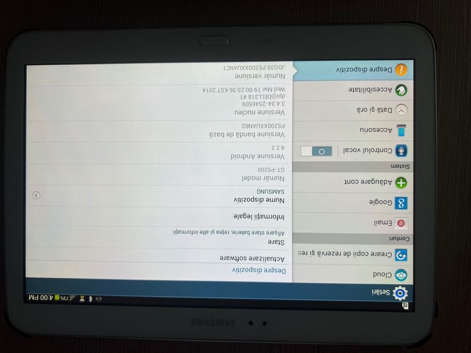 Tableta Samsung Galaxy Tab 3