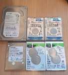 6 Hdd 4x 500gb 1x 250gb ,1x 1tb