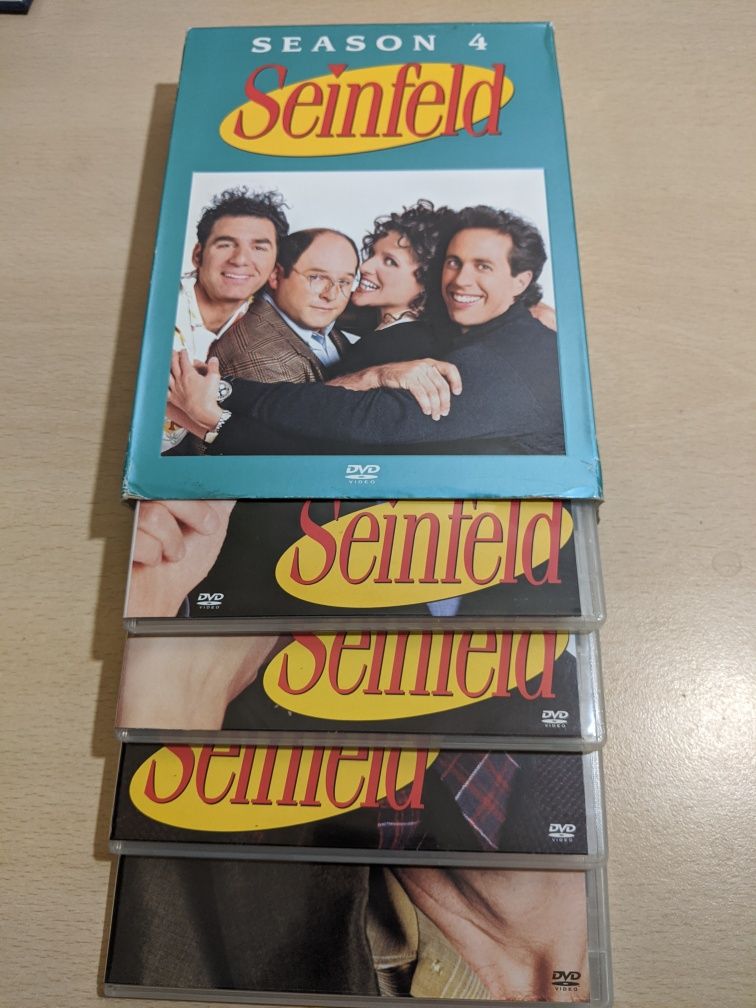 Colectie dvd Seinfeld SUA - sez 1, 2 și 4