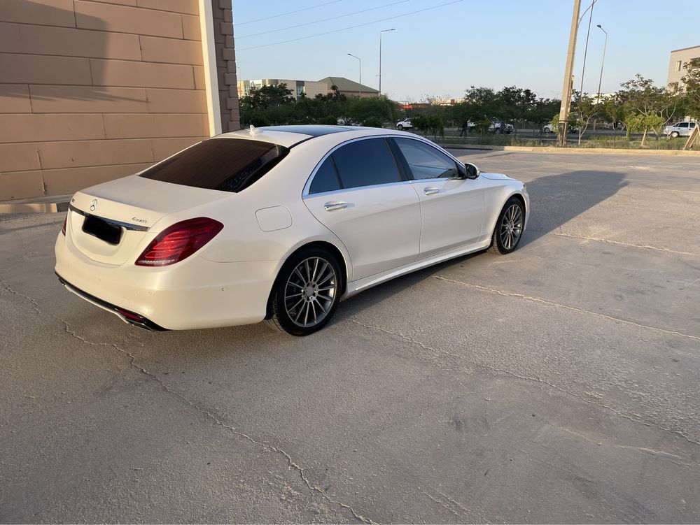 Аренда авто Mercedes S class 222