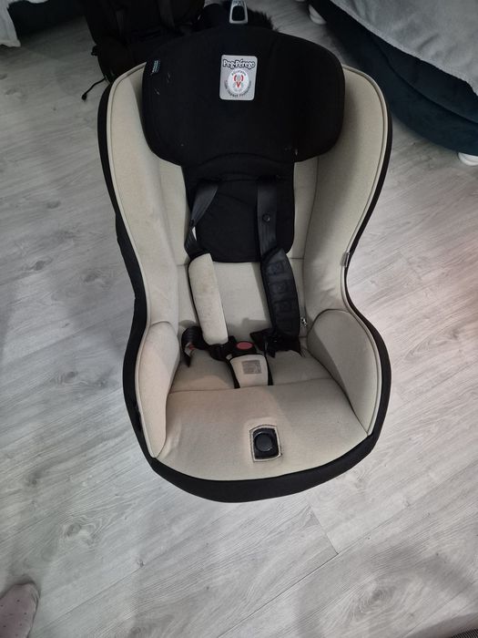 Scaun auto PEG PEREGO Viaggio 1 Duo-Fix K, Isofix, 9 - 18kg, crem-negr