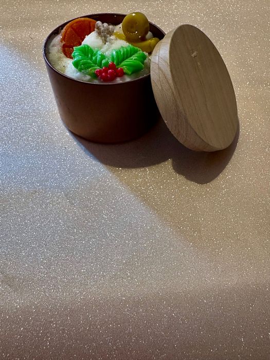 Соева свещ за Коледа