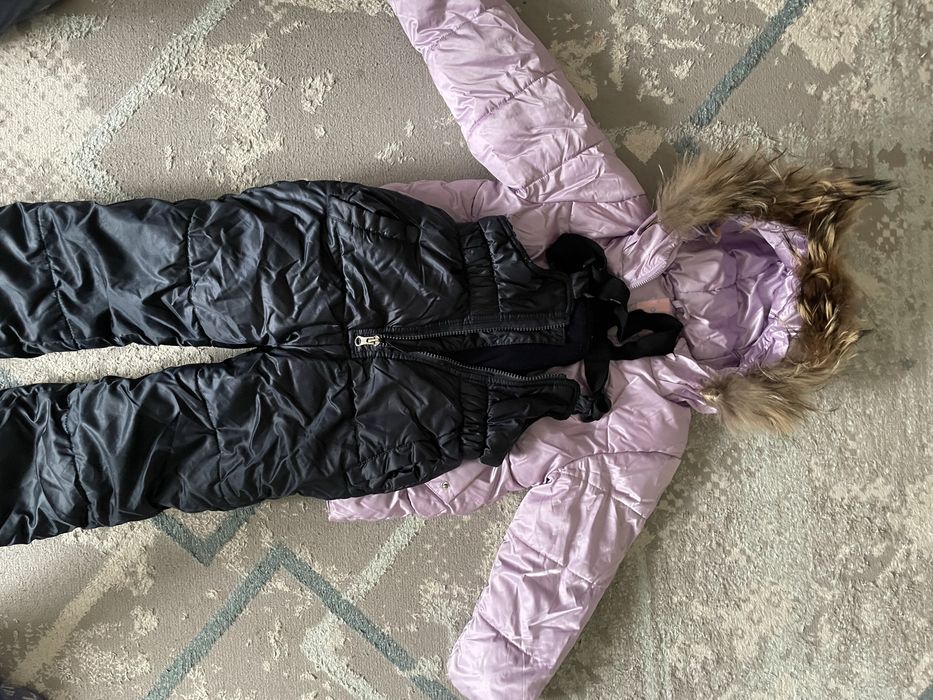 Зимний комбинезон на девочку