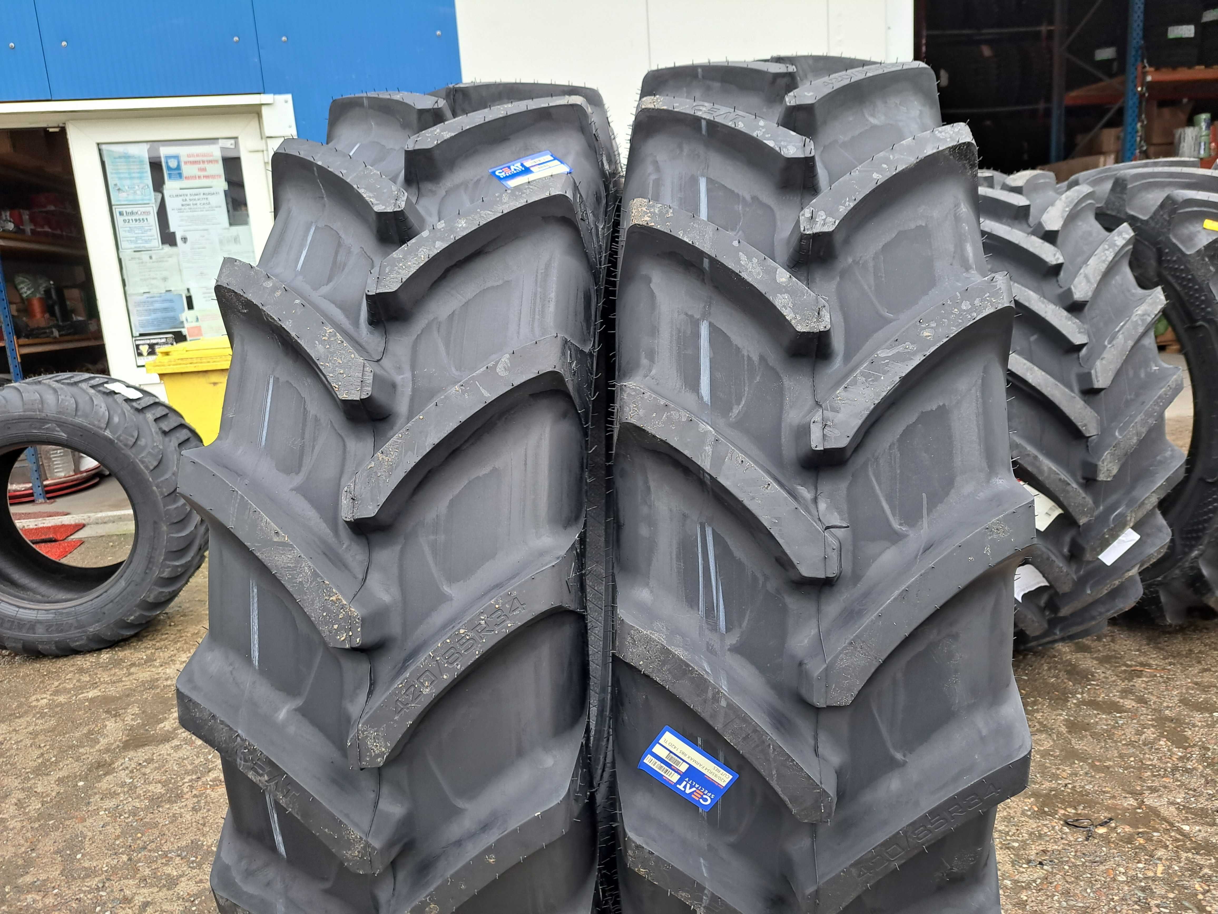 Anvelope noi 420/85 R34 CEAT cauciucuri 16.9R34 radiale tractor FIAT