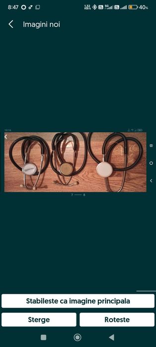 Tensiometru digital / analog , stetoscop și termometru