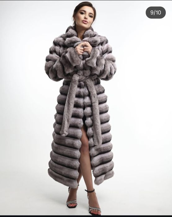 Эко шуба шеншилла