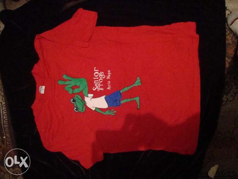 Три оригинлни t-shirt--на Бар -Senior Frogs: