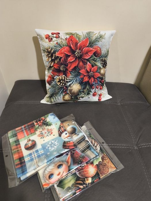 Коледни калъфки за възглавнички