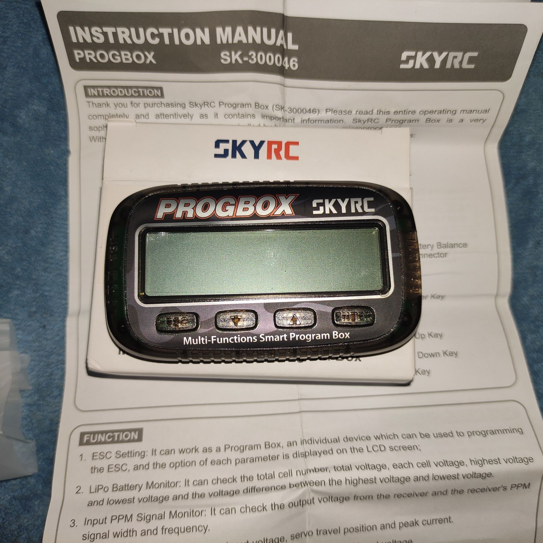 ProgBox skyrc programator esc