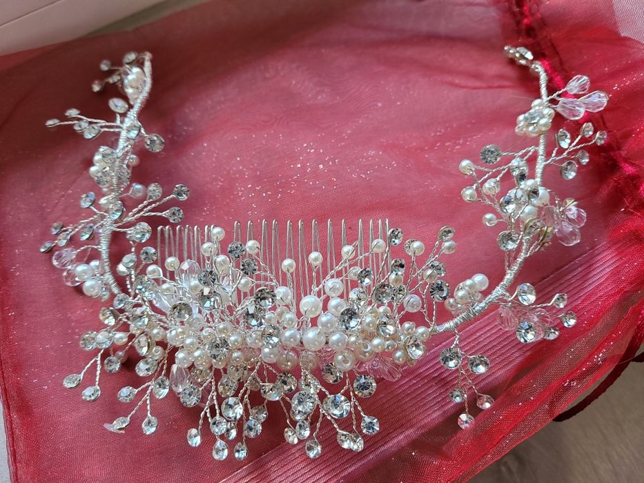 Diadema mireasa glamdea
