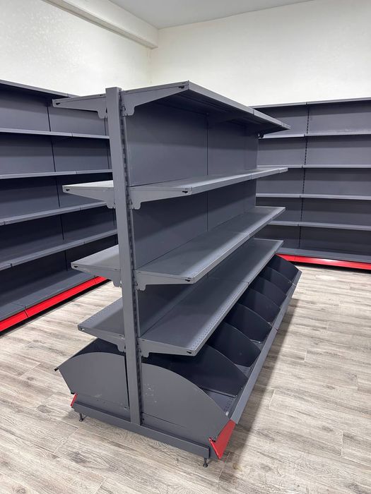 Temir stelajlar magazin uchun